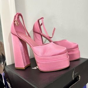 Fashion Nova pink high heels 6.5